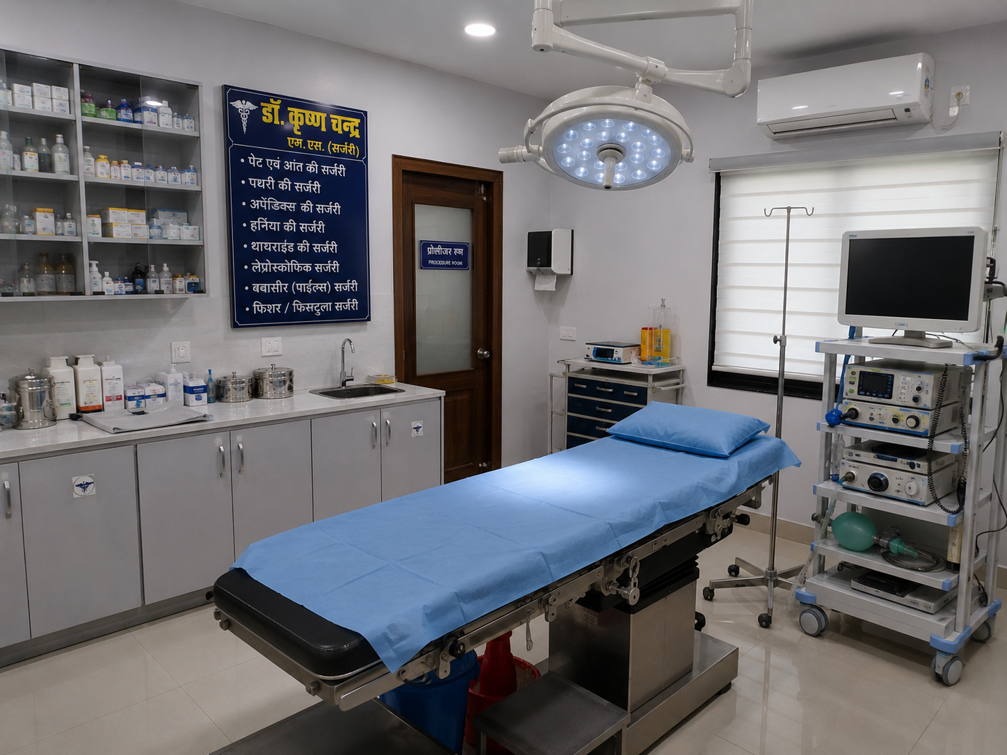 Modern procedure room